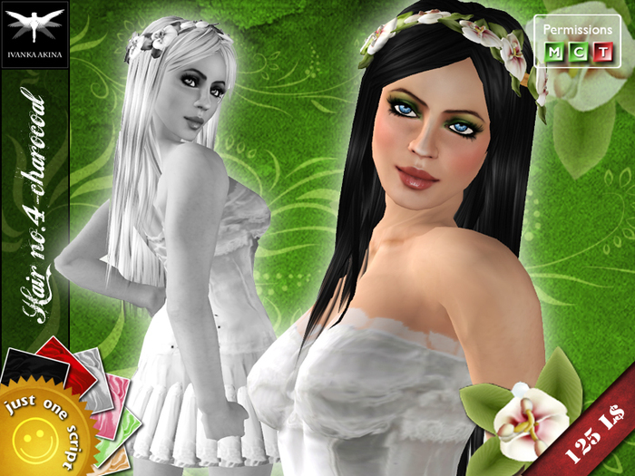 *IA* Hair no.4-charocoal