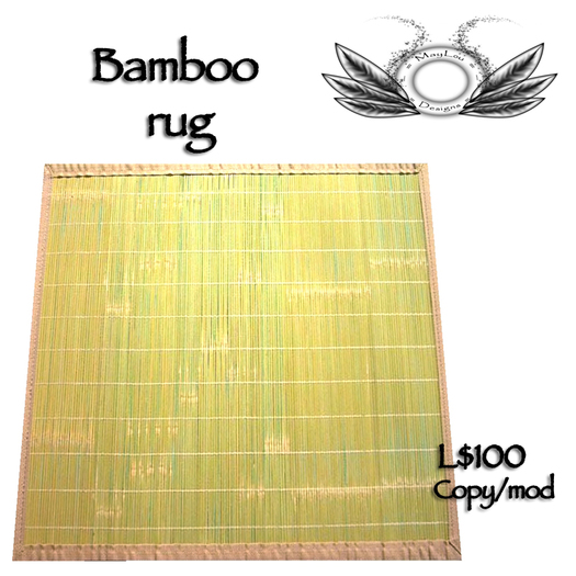 Bamboo rug