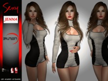Brunsen! Jenna Sexy Suit Leather Luxe + Shoes