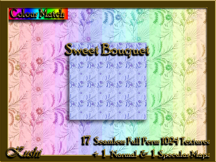 !Kushi! SweetBouquet Textures -WearToUnpack