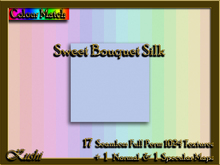 Sweet Bouquet Silk Solids Textures