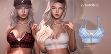 Tee*fy Kendra Top - SkyGingham