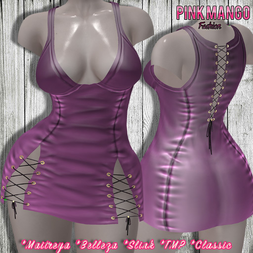 *Pink Mango* Rory Dress PURPLE