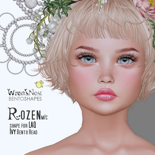 { wren's nest } Rozen Shape for LAQ Ivy Bento head