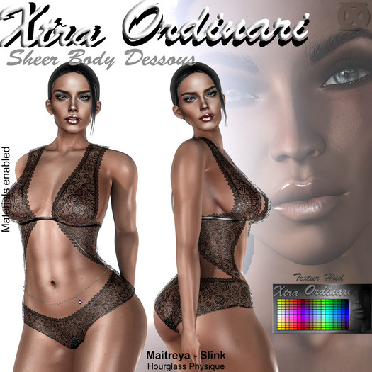 *XO* Sheer Body Dessous