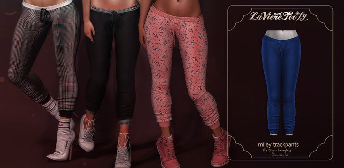 Tee*fy Miley Trackpants - CBlue