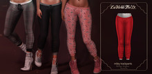Tee*fy Miley Trackpants - Scarlet