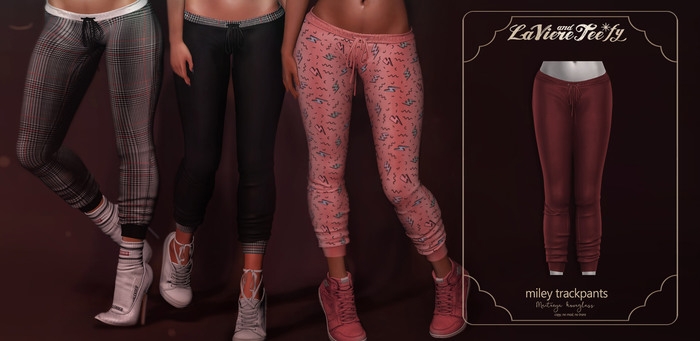 Tee*fy Miley Trackpants - bricks