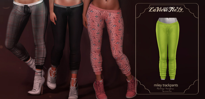 Tee*fy Miley Trackpants - Lime