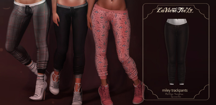 Tee*fy Miley Trackpants - chocolate