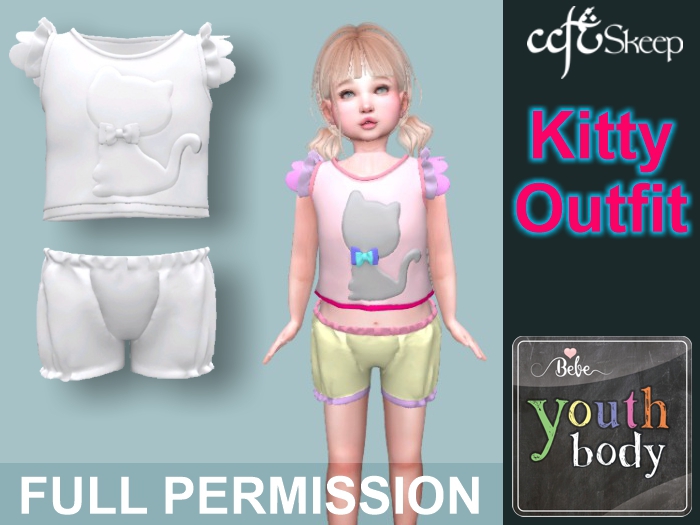 Skeep - Bebe Youth - Kitty Outfit