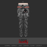 Legal Insanity - Cody camo black  pants