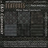 [MDC003] 6 Ancient, Corroded Metal Textures Metal Surface Textures Ornate Metalwork Textures from E&D ENGINEERING