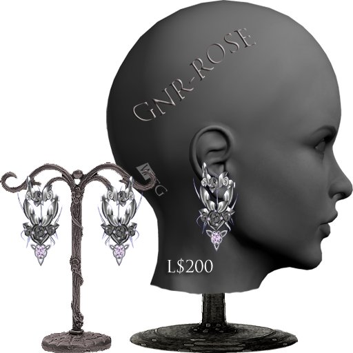 +:+WTG+:+ **GNR-ROSE** ear pierce 2