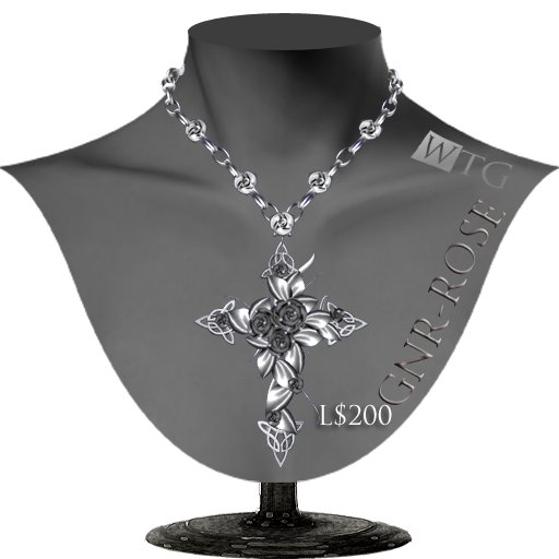 +:+WTG+:+ **GNR-ROSE** necklace