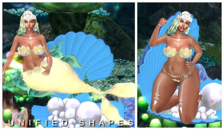 Second Life Marketplace - Mer-Mila shapes BELLEZA FREYA BODY- CATWA