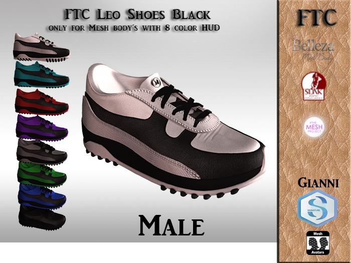FTC Leo Shoes Black