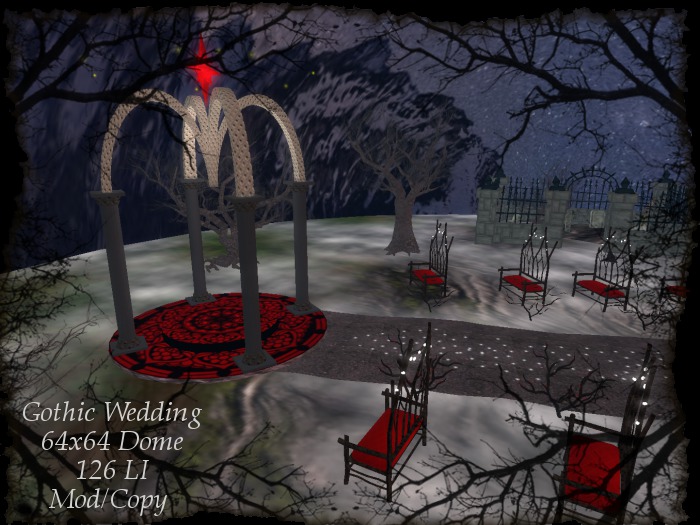 {MF} Goth Wedding Black/Red