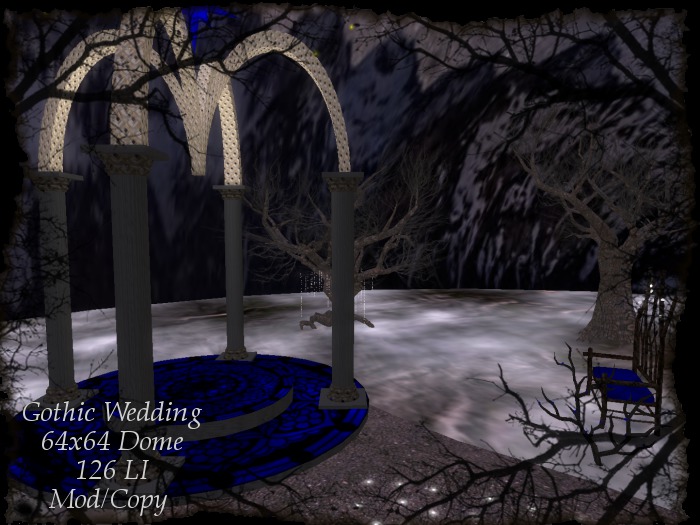 {MF} Goth Wedding Black/Blue
