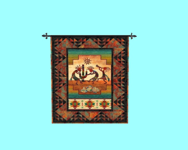 Kokopelli-Tapestry-Native Am-05
