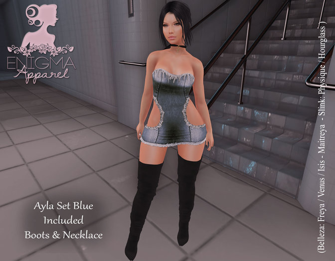 [EN] Ayla Set - Blue