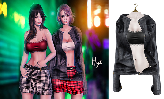 :SK:/:UNA Hye Jacket Black