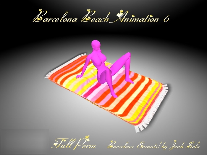 Barcelona Beach Animation 6