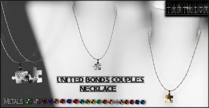 ~Tantalum~ United Bonds Necklaces*.