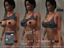 .::Arkan::. Sport Top Undresse Me + Fitmesh