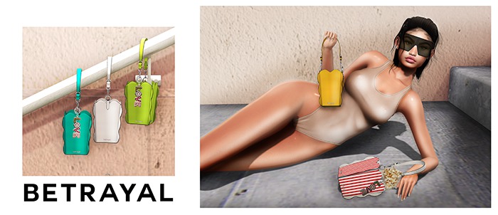 BETRAYAL. Bucket Bag FATPACK