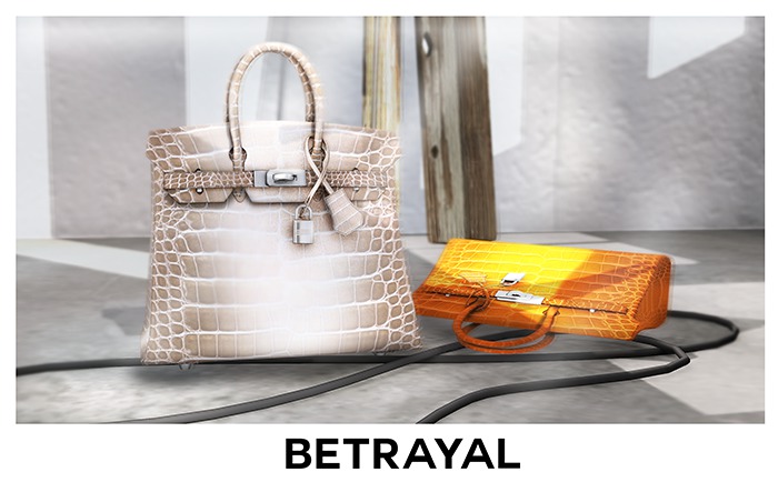 BETRAYAL. Hima Croc Bag FATPACK 9 COLORS