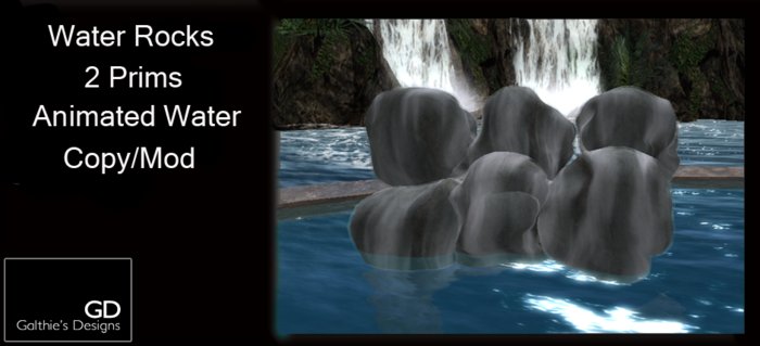 Water Rocks by Galthies Designs