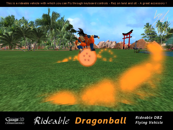 Gaagii 3D - Rideable Dragonball (highspeed) - Flying Vehicle/Aircraft