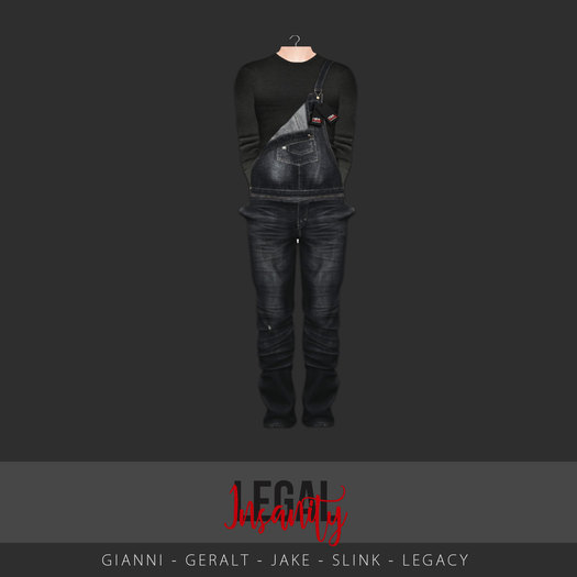 Legal Insanity - Jed black Overall