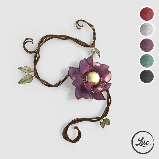 (Luc.) Crawling Lotus Lamp, Single