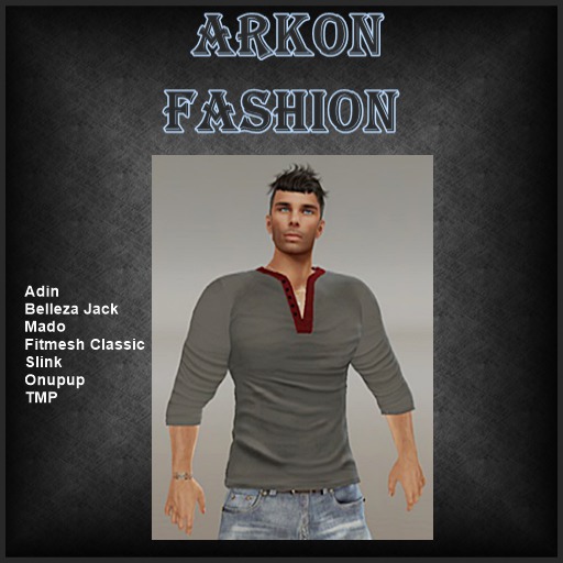 Mens longsleeve shirt WimB grey