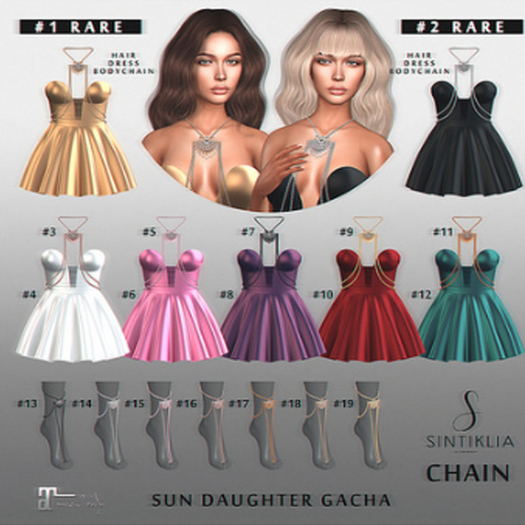 #1 Sintiklia&CHAIN - Sun Daughter - RARE