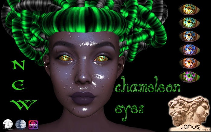 JANUS:. CHAMELEON eyes MEGA *GENUS, LELUTKA,OMEGA*