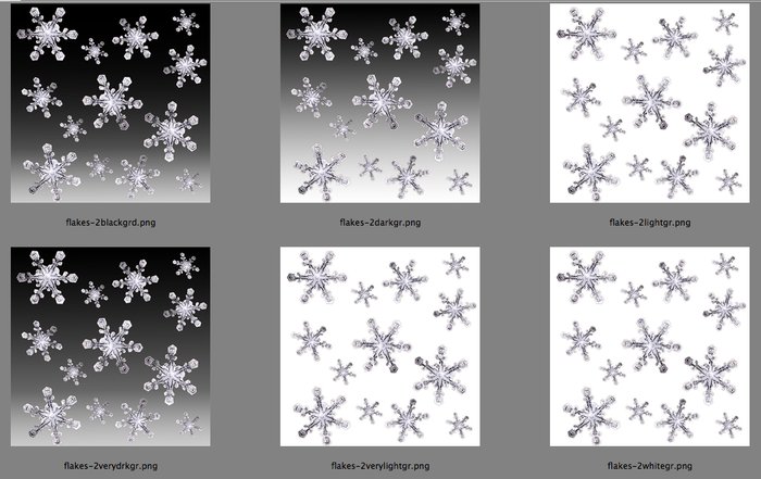 Textures (7) Snowflake-02 series