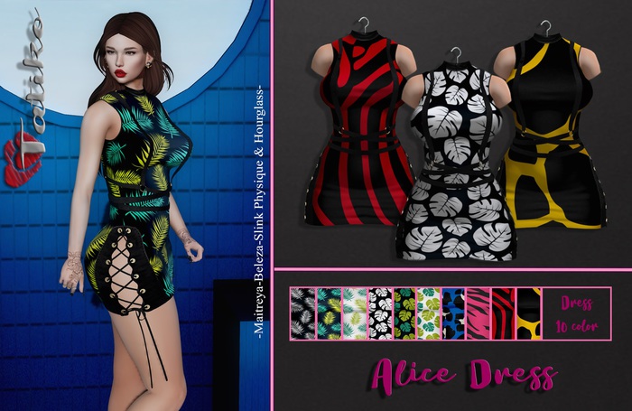 Tatiko - Alice Dress 10 color HUD GIFT