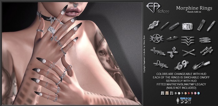 .:E.A.Studio:. Morphine Rings Set
