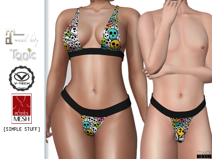 Bikini "Florida" patterns Duopack TwoSided(add me)