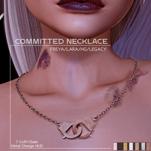 BUENO- Committed Necklace Fatpack - Legacy, Maitreya, Slink HG, & Belleza Freya