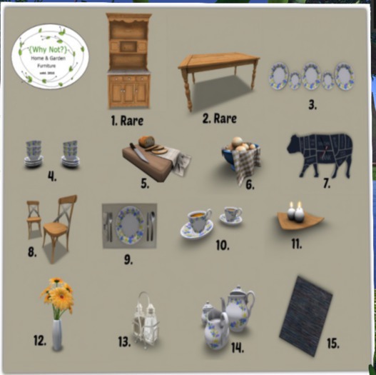 1.{Why Not?} Kitchen Hutch RARE