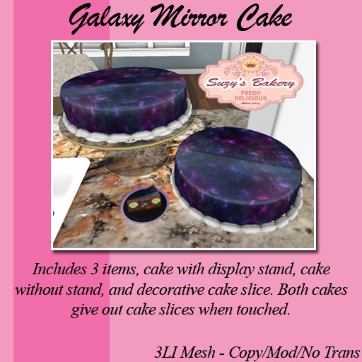 ~*SB's*~ Galaxy Mirror Cake [Boxed]