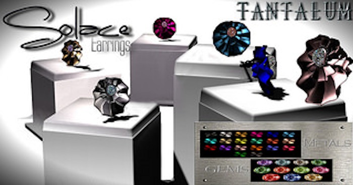 ~Tantalum~ Solace Earrings *.