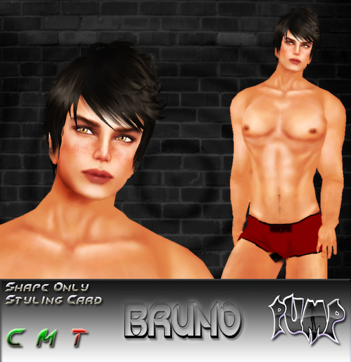 +pump+ Bruno - Male Body Shape ( Boy )