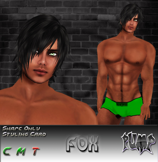 +pump+ Fox - Male Body Shape ( Boy )