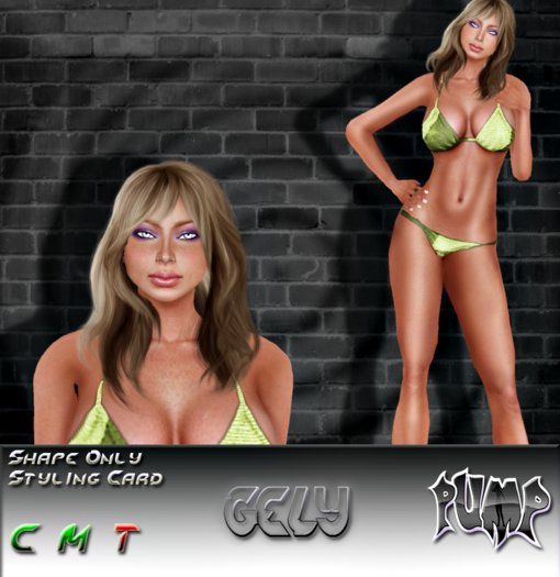 +pump+ Gely - Female Body Shape ( Girl )