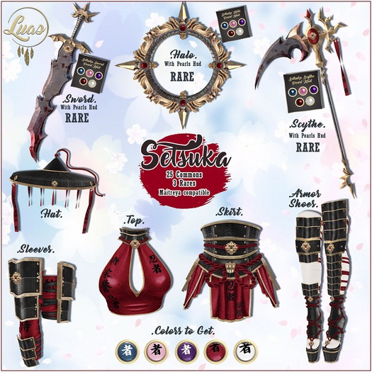 Luas Setsuka Scythe RARE